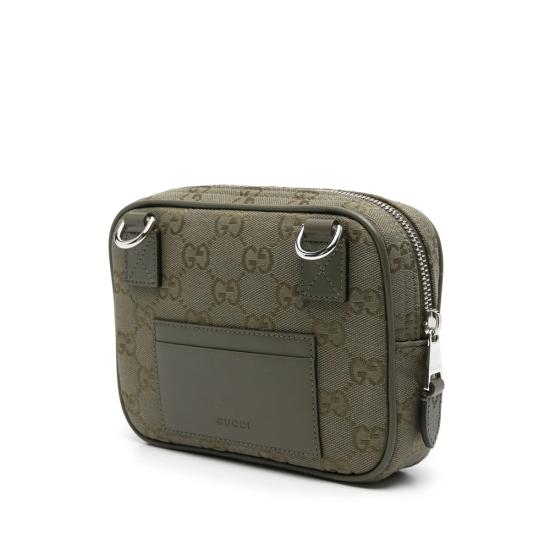 25FW 구찌 캔버스 미니 백 834268 FAEOG 3241 GREEN - GUCCI