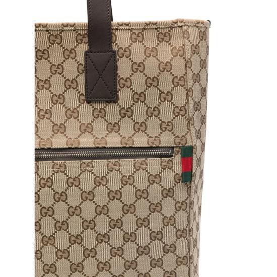 25FW 구찌 GG 캔버스 라지 토트 백 834456 FAEPS 9752 NEUTRALS - GUCCI