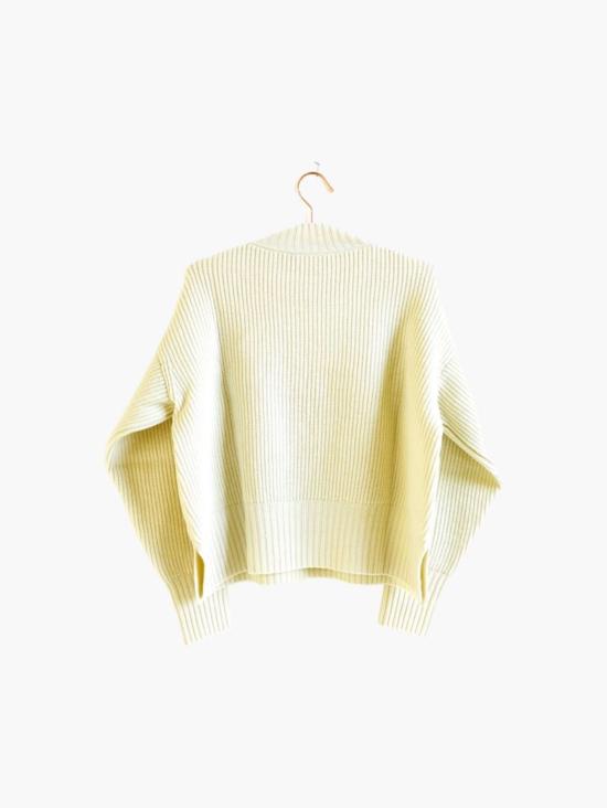  시크 콜렉티브 스웨터 Seek Collective Rebecca Sweater Natural - SEEK COLLECTIVE