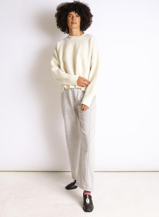  시크 콜렉티브 스웨터 Seek Collective Rebecca Sweater Natural - SEEK COLLECTIVE