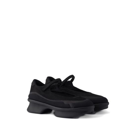 25SS 프라다 플랫 슈즈 1F111O F 050 YZU F0002 BLACK - PRADA