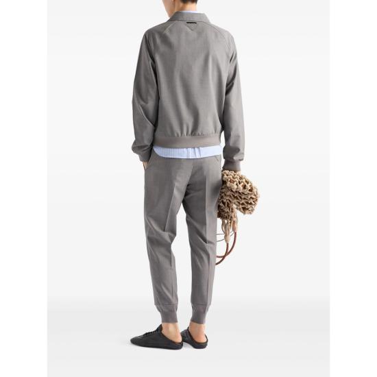 25FW 프라다 스트레이트 팬츠 UP0366 S OOO 1XMY F0031 GREY - PRADA