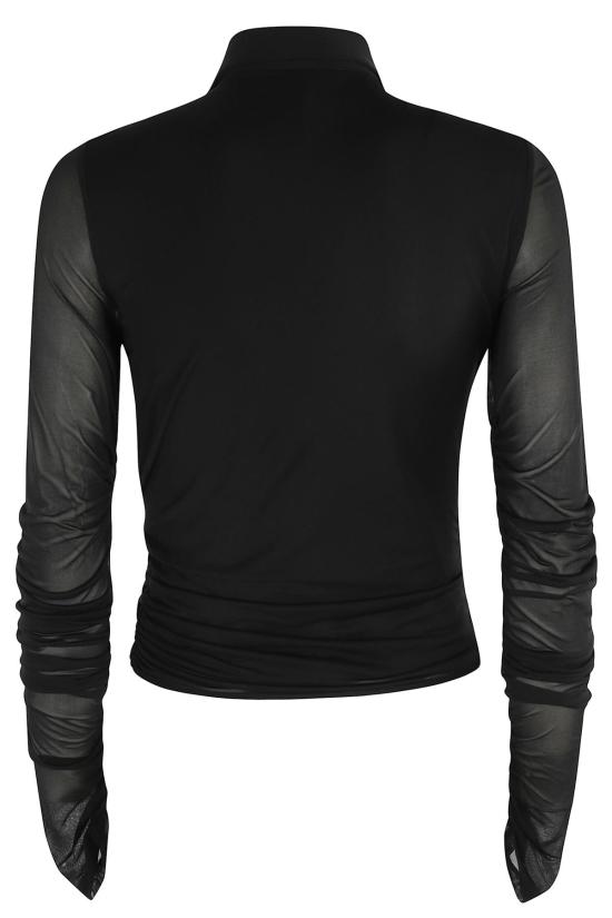  막스마라 블라우스 막스 마라 아이엘로  블랙 - MAX MARA