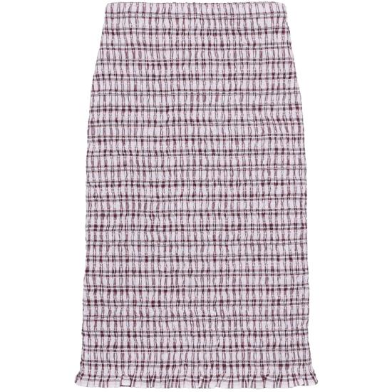 25SS 프라다 미디 스커트 P183YR S OOO 16X5 F0442 PINK PURPLE