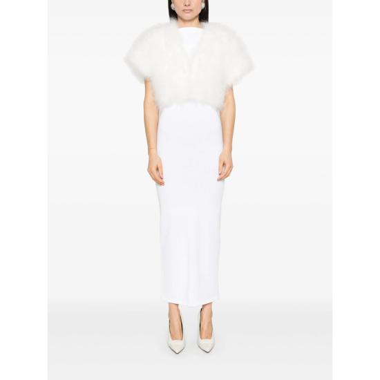 26SS 이브살로몬 자켓 24EYC30546PLUX A1006 WHITE - YVES SALOMON