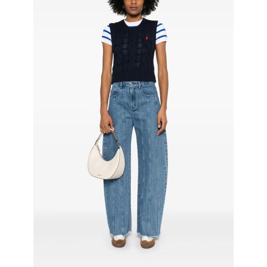 26SS 랄프 로렌 민소매 티셔츠 211959295002 NAVY BLUE - RALPH LAUREN