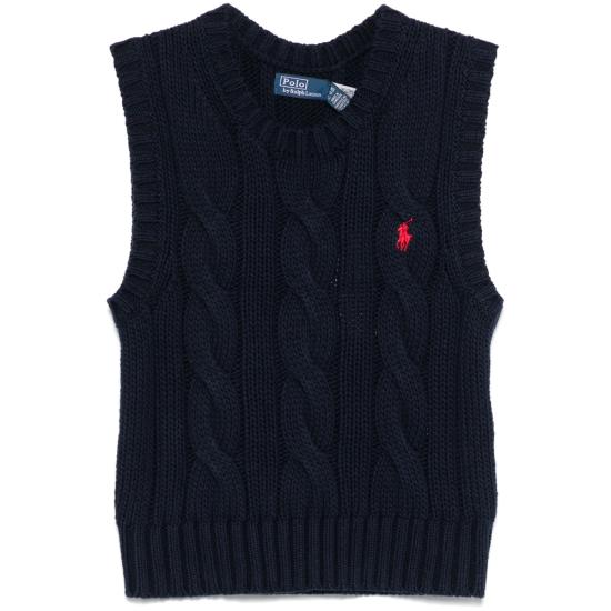 26SS 랄프 로렌 민소매 티셔츠 211959295002 NAVY BLUE