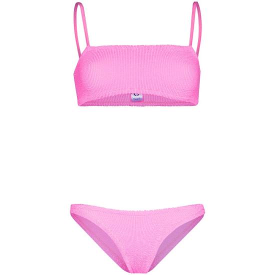 26SS 훈자 지 비키니 수영복 B GIGI CR CRINKLE BUBBL PINK