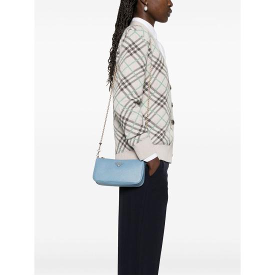 25SS 프라다 토트백 1BC245 V COO NZV F0637 BLUE - PRADA