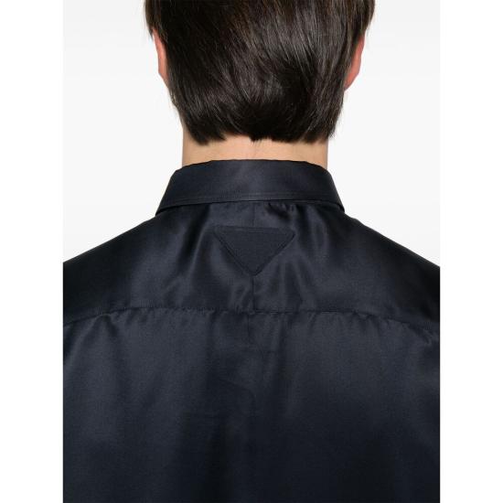 25SS 프라다 반팔 셔츠 UCS514 S OOO 16GE F0008 BLUE - PRADA