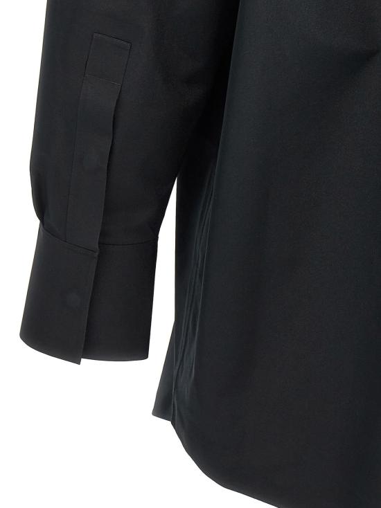  MM6 메종마르지엘라 탑 메종 마르지엘라 X 살로몬 MM6 셔츠 블랙 - MM6 MAISON MARGIELA