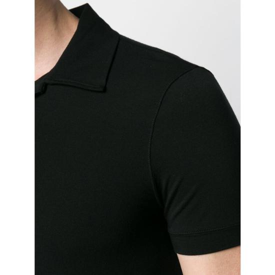 26SS 조르지오 아르마니 폴로 티셔츠 SJP4Z 3GSF51 UC99 BLACK - GIORGIO ARMANI
