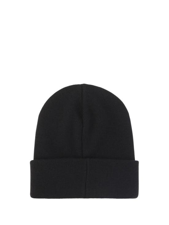  디스퀘어드2 모자 Dsquared2 블랙 울 비니 - DSQUARED2