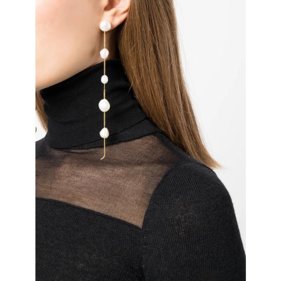 26SS 컬트 가이아 이어링 ER1883PR ATUM PEARL WHITE GOLD - CULT GAIA