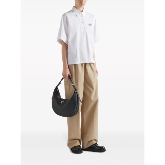  프라다 숄더백 1BC212 V OVO 2CYS F0002 BLACK - PRADA