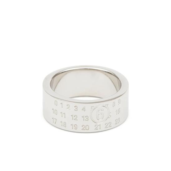 26SS MM6 메종마르지엘라 반지 P6469 SM6UQ0057 951 SILVER
