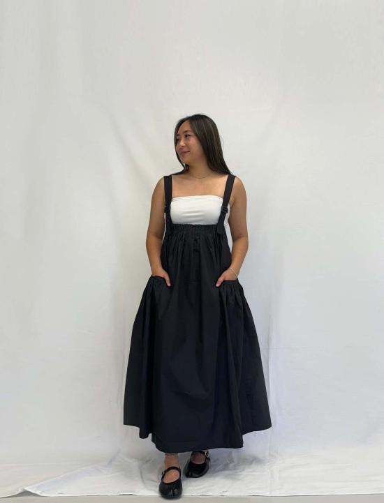  메리 로 롱 원피스 , 앞치마 드레스