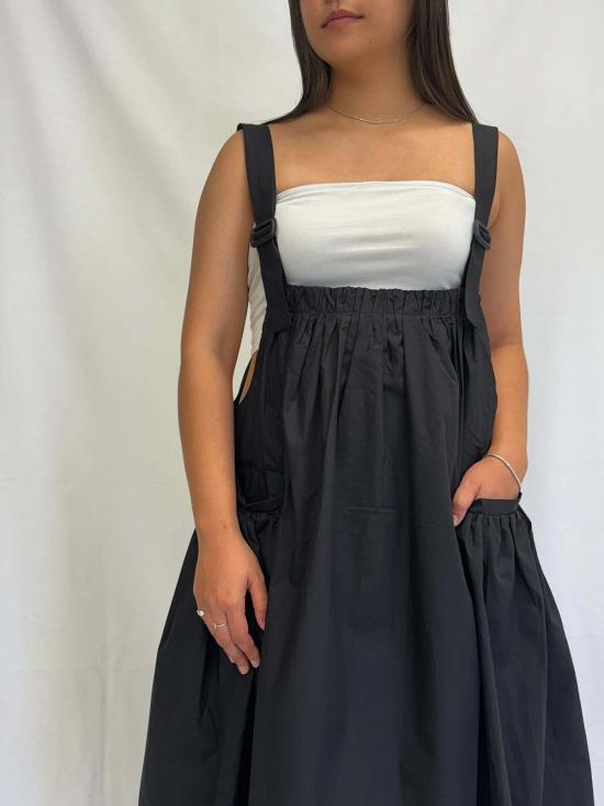  메리 로 롱 원피스 , 앞치마 드레스 - MARY LO