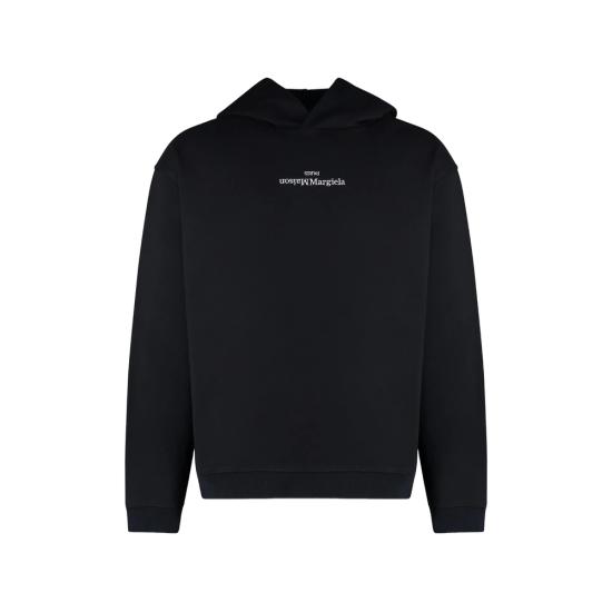 26SS 마르지엘라 후드 티셔츠 S25503 S50GU0167 962 BLACK