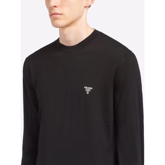 25FW 프라다 스웨터 UMB264 S 212 1ZLE F0002 BLACK - PRADA