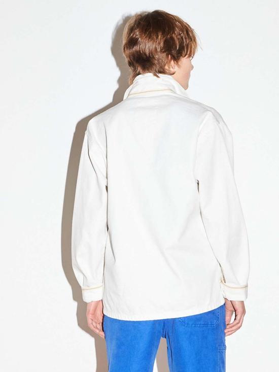  Limited Edition 데님 자켓 한정판 페인트공 작업복 재킷 (화이트) - OTHER BRANDS