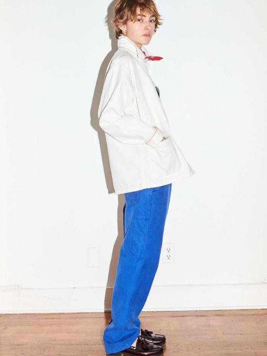  Limited Edition 데님 자켓 한정판 페인트공 작업복 재킷 (화이트) - OTHER BRANDS