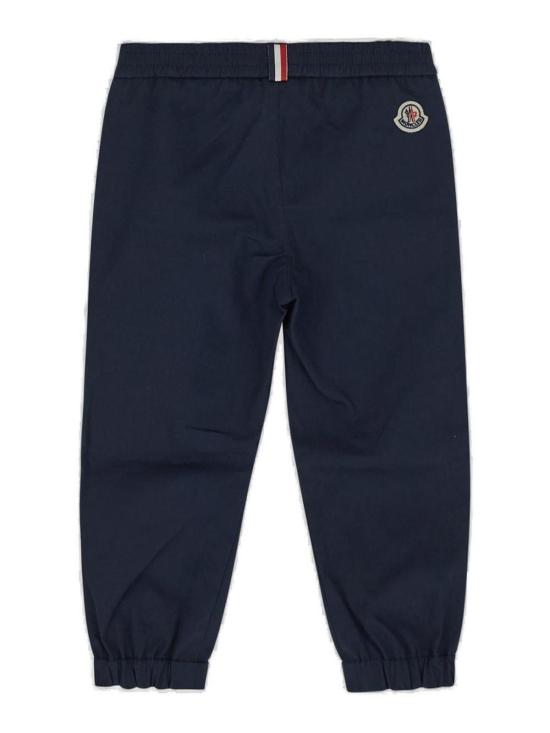  [키즈] 몽클레어 트레이닝/조거 팬츠 아동용 로고 패치 바지 - MONCLER
