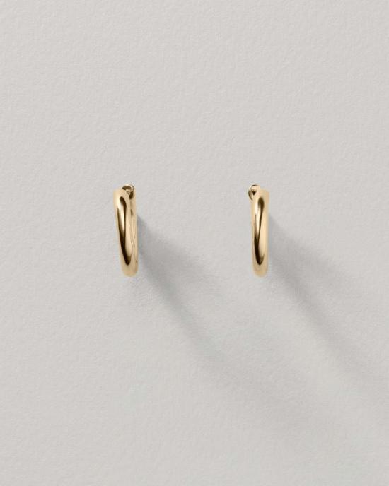  아니카 이네즈 이어링 와이드 사선 후프 엑스트라 라지 - ANNIKA INEZ