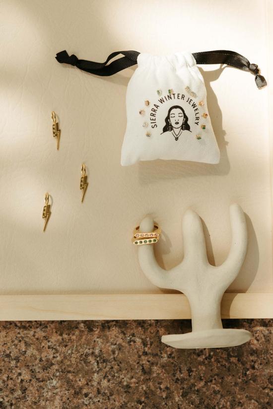  시에라 윈터 주얼리 반지 별자리  핑크 사파이어 - SIERRA WINTER JEWELRY