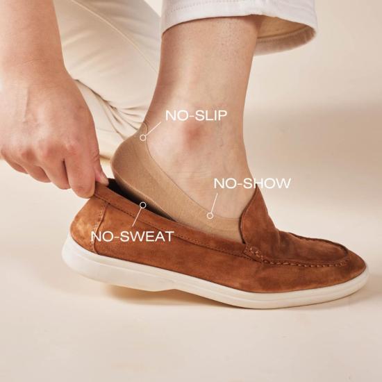  Essoc Inc 양말 . 남녀공용 면 발목  10개입 아몬드 베이지 - OTHER BRANDS