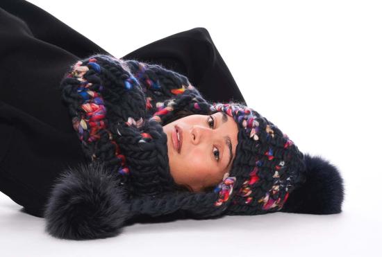  미샤램퍼트 모자 미샤 램퍼트 다크 트웜블리 트리플 트러블 + 그래파이트 XL 폼스 - MISCHA LAMPERT