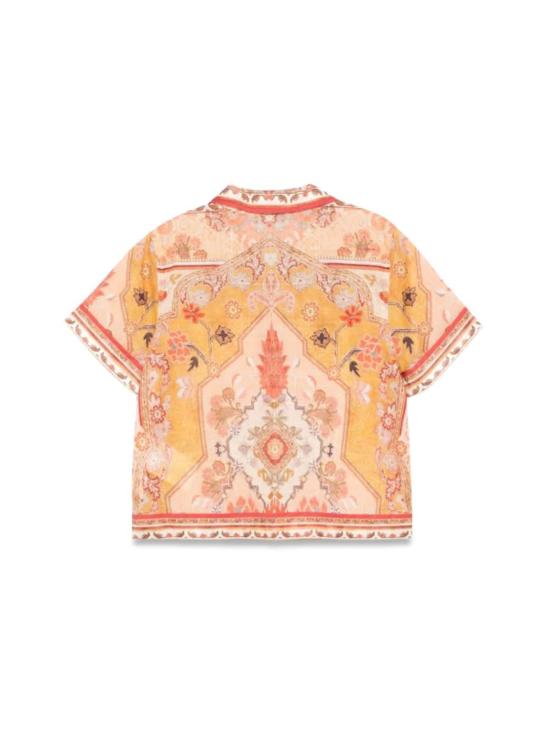  [키즈] 짐머만 셔츠 와일리 키즈 포켓 셔츠 멀티컬러 - ZIMMERMANN