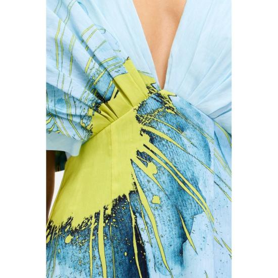  아클레어 롱 원피스 에이클러 글래모건 맥시 드레스 데이플라워 - ACLER