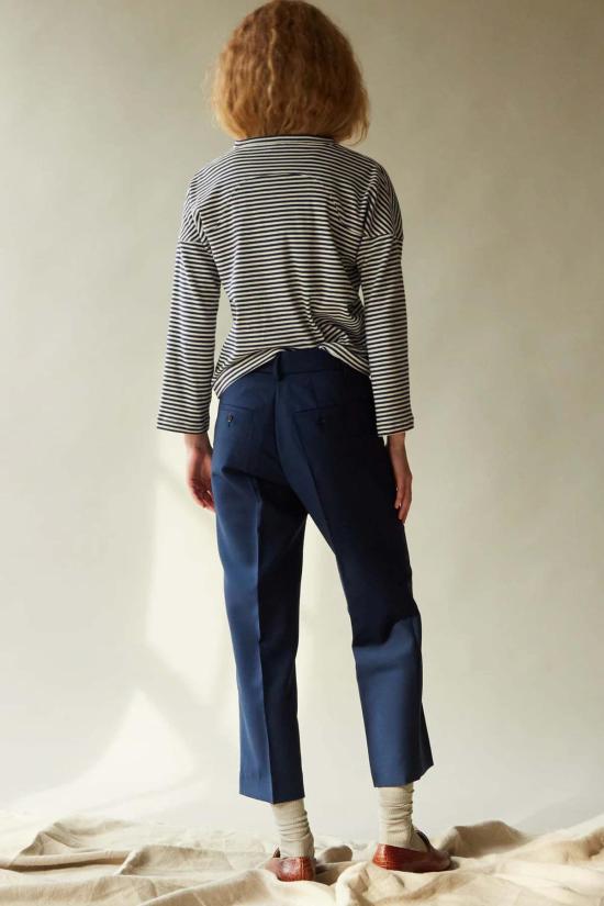  Caron Callahan 반팔 티셔츠 캐론 캘러핸 마일스 탑 마린 스트라이프 - OTHER BRANDS