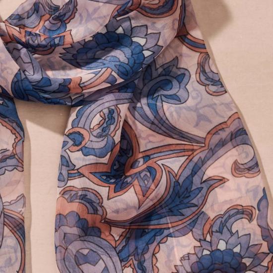  Ten Thousand Villages 머플러/스카프 만 개의 마을 코말 페이즐리 시폰 스카프 - OTHER BRANDS