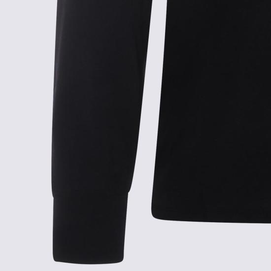  톰포드 긴팔 티셔츠 톰 포드 블랙 긴팔 크루넥 티셔츠 - TOMFORD