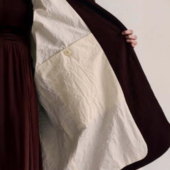  케이시 케이시 코트 빅 블로비  프룬 - CASEY CASEY