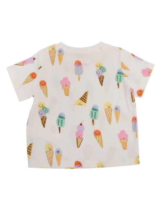  [키즈] 스텔라 맥카트니 탑 스텔라 매카트니 아동용 티셔츠 상의 (흰색) - STELLA MCCARTNEY