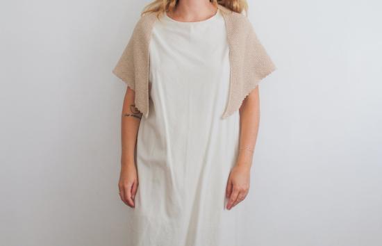  ERGO 머플러/스카프 반다나 니트 삼각 스카프 참깨색 - OTHER BRANDS