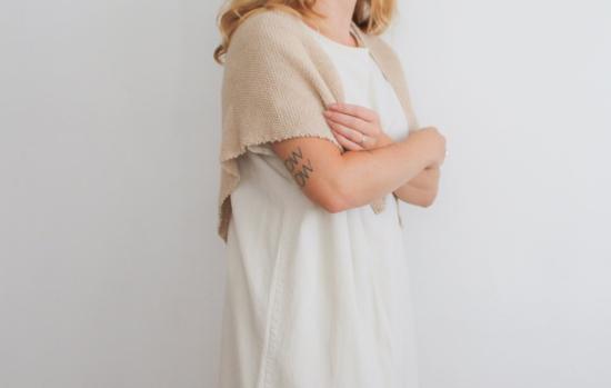  ERGO 머플러/스카프 반다나 니트 삼각 스카프 참깨색 - OTHER BRANDS