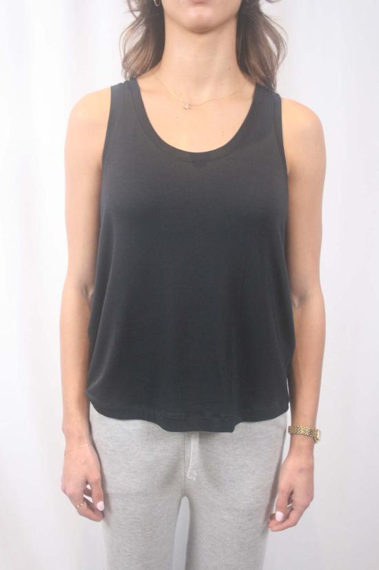  에버제이 민소매 티셔츠 지젤 세퍼레이트 탱크탑 블랙 - EBERJEY