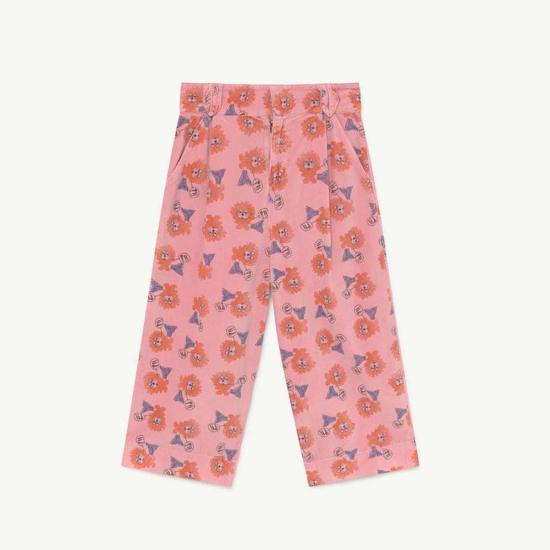  [키즈] 더 애니멀스 옵저버토리 트레이닝/조거 팬츠 어린이 동물 관측소 에뮤 바지 핑크 사자