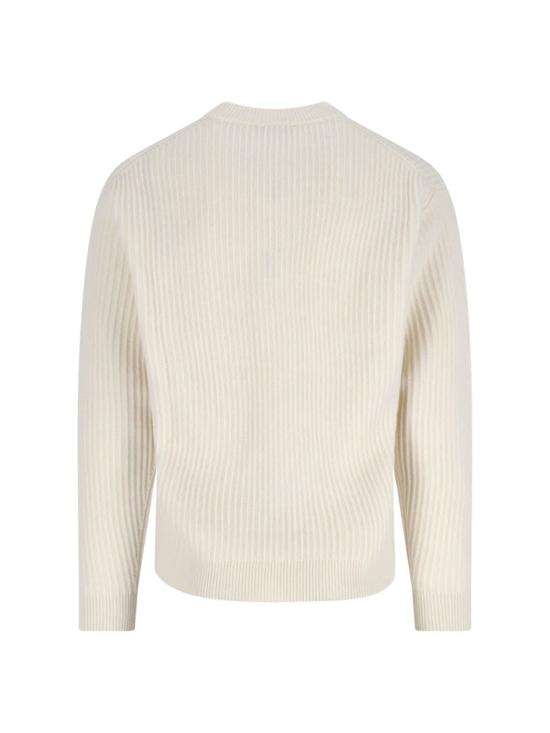  메종키츠네 스웨터 메종 키츠네 메리노 울  크림 - MAISON KITSUNE