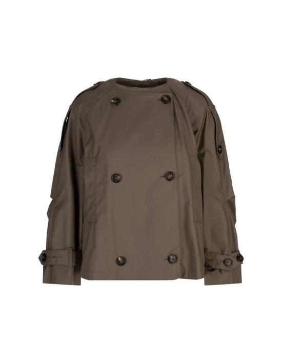  막스마라 트렌치 코트 맥스 마라 짐  그린