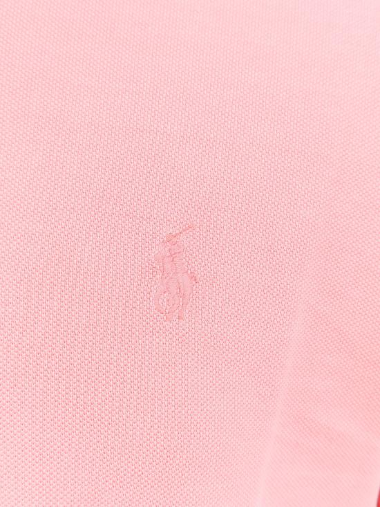  랄프 로렌 반팔 티셔츠 폴로 셔츠 로즈 - RALPH LAUREN