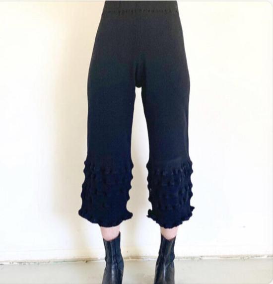  DÉSIRÉEKLEIN 스트레이트 팬츠 DÉsirÉeklein 살로메 팬츠 크림 - OTHER BRANDS