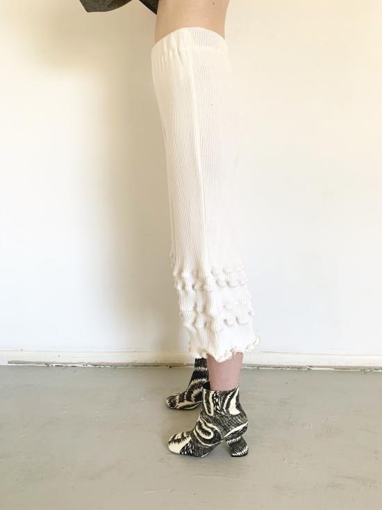  DÉSIRÉEKLEIN 스트레이트 팬츠 DÉsirÉeklein 살로메 팬츠 크림 - OTHER BRANDS