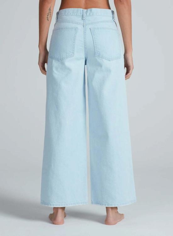  ASKK 뉴욕 데님 팬츠 Askk NY 크롭 아토믹 진 (블리치아웃 색상) - ASKK NY