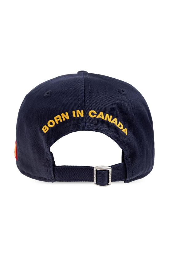  디스퀘어드2 모자 Dsquared2 베이스볼 캡 블루 - DSQUARED2