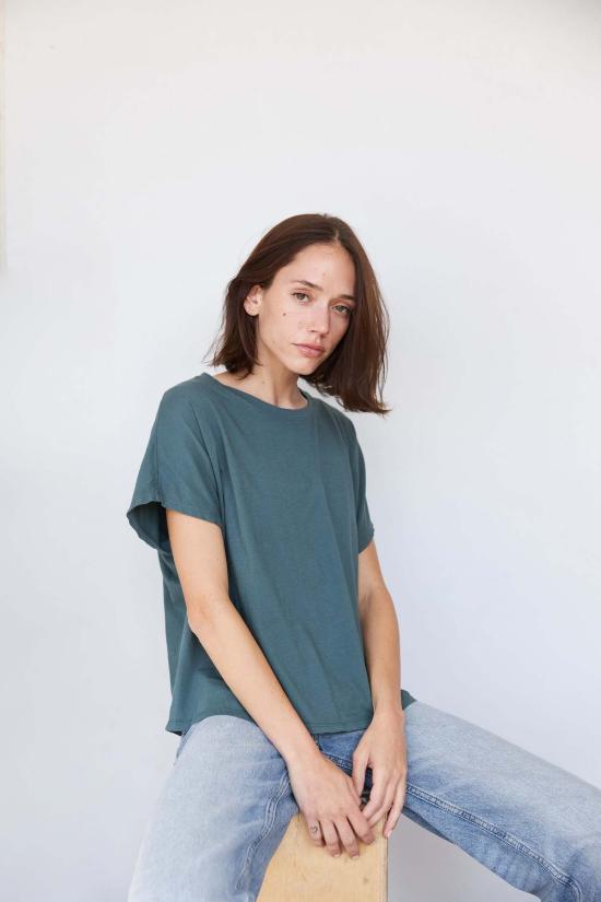  It Is Well L.A. 반팔 티셔츠 잇이즈웰 L.A. 오가닉 코튼 크루넥 박시 티셔츠 - OTHER BRANDS